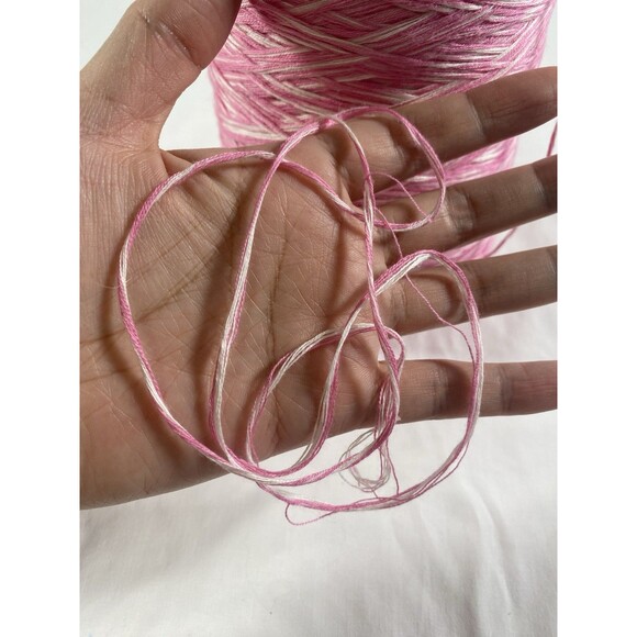 Soft Cone Cotton Pink White Mix 460g #389 - Picture 4 of 5